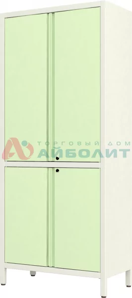 Шкаф модульный ШКа-2 (вариант 4), цвет зеленый