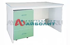 Writing table with a movable cabinet СКВ-1.1